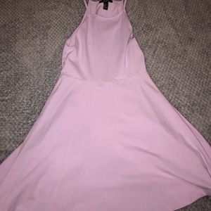 Lilac short skater dress